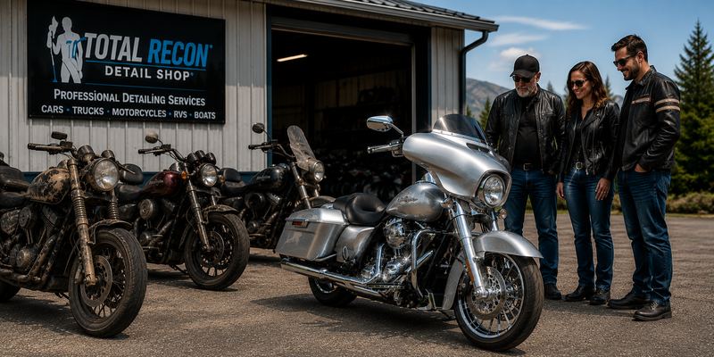 motorcycle detailing