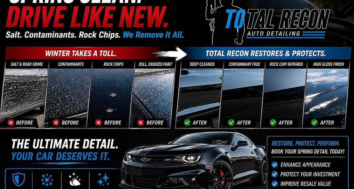 🚗 Spring Clean Your Vehicle with Professional Auto Detailing