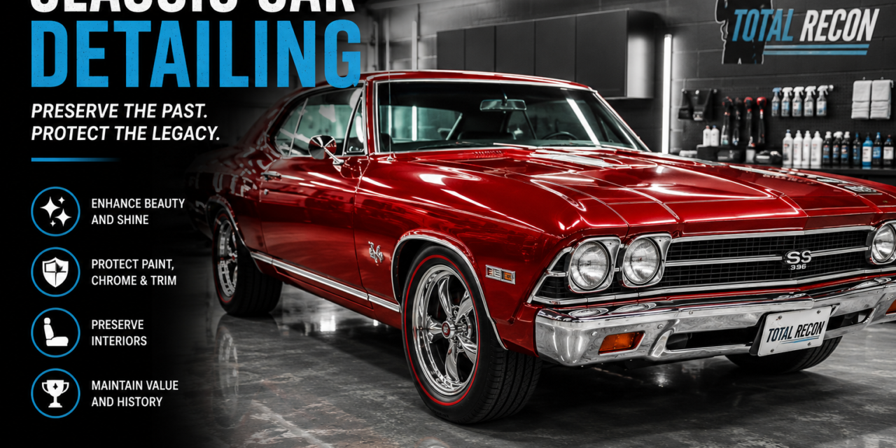 Why Classic Car Detailing Helps Preserve Automotive History