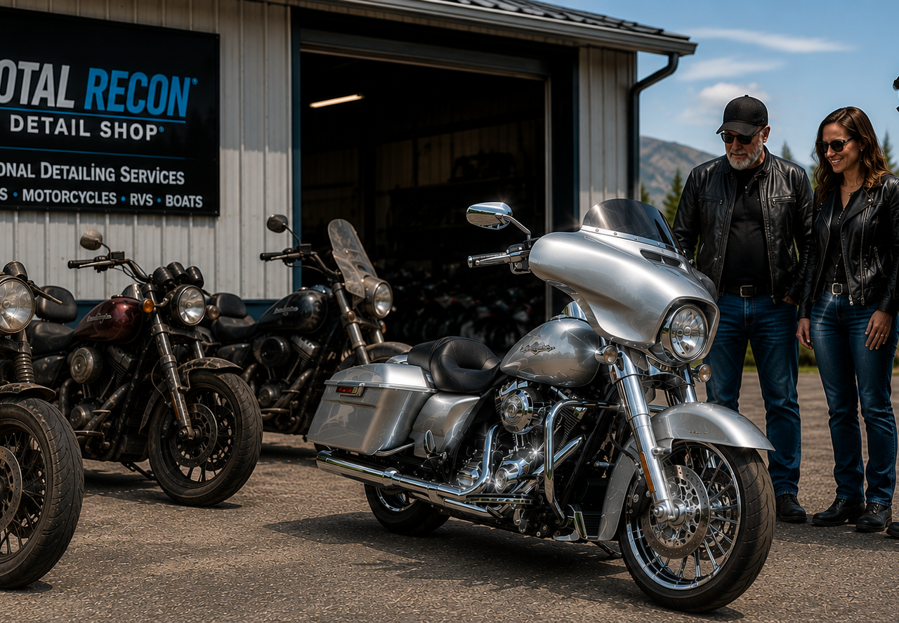 motorcycle detailing